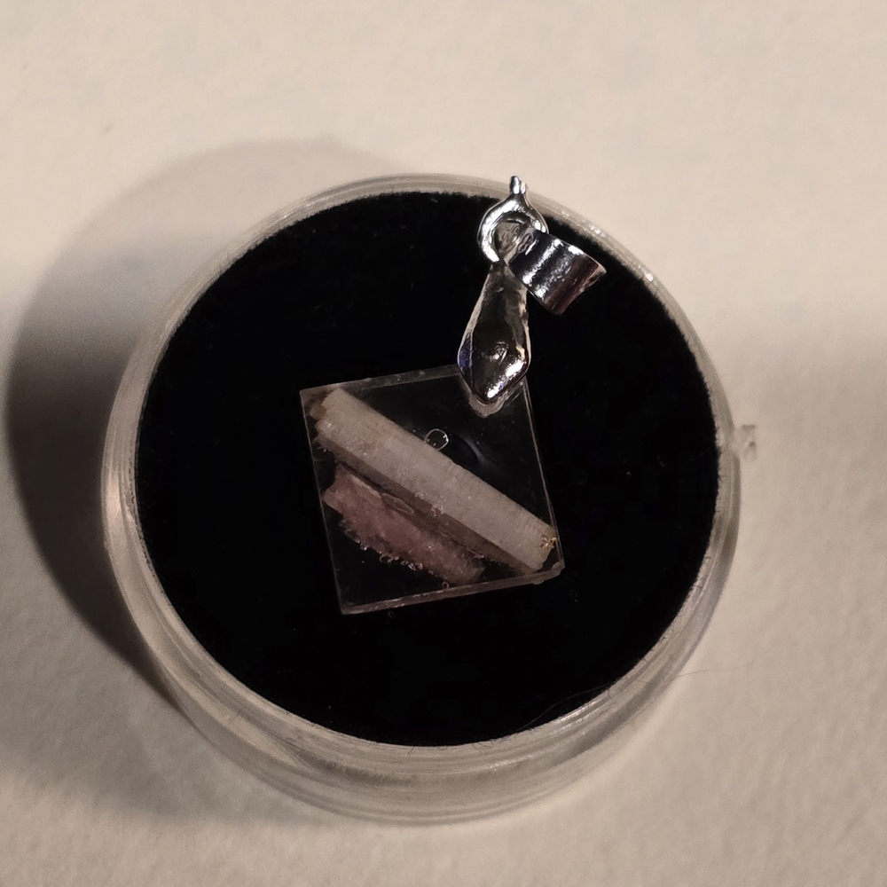 Pink Tourmaline Pendent!